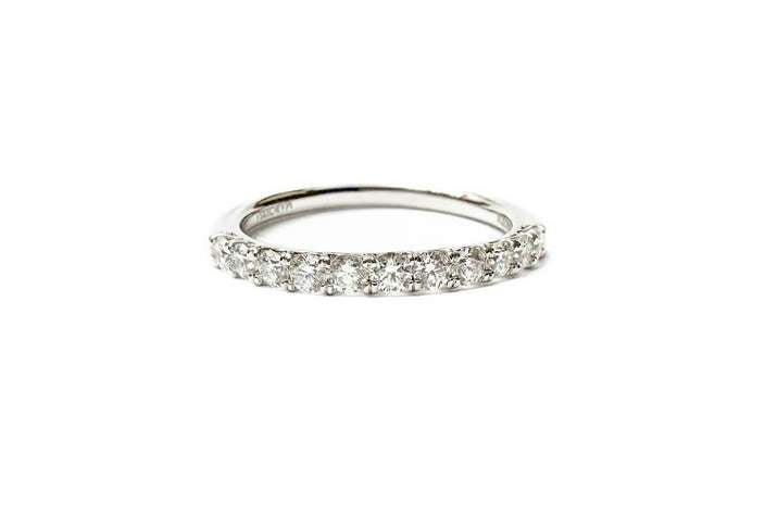 Platinum  ~0.50 ctw Diamond Wedding Band