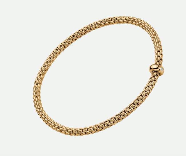 Fope Solo Prima 18K Flex'it   Diamond Bracelet