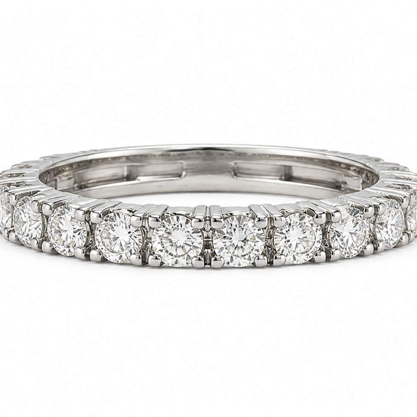 14kt White Gold 1.38ct Diamond Eternity Band