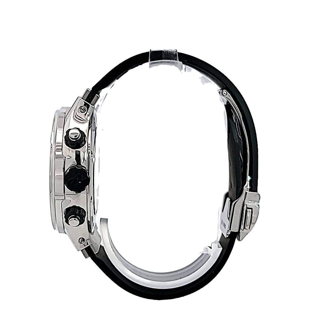 Hublot Super B Chronograph Watch 42mm, Automatic, Exhibition Case Back, Rubber Bracelet, Deployant buckle SuperB 1921.1/721364 Provident Jewelery