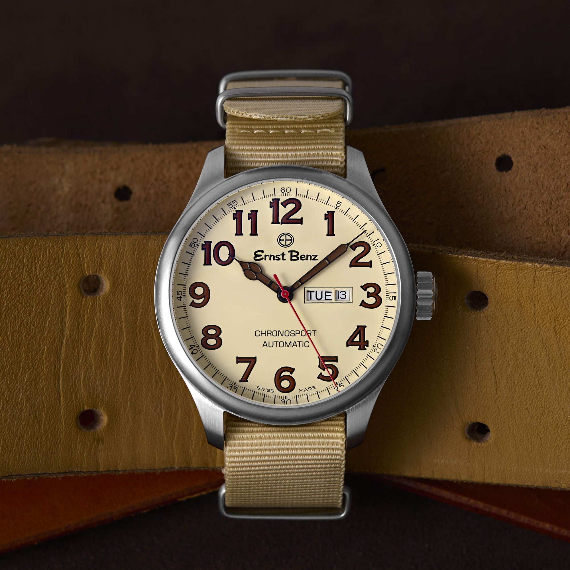 Ernst Benz ChronoSport Traditional 47mm Stainless Steel Watch