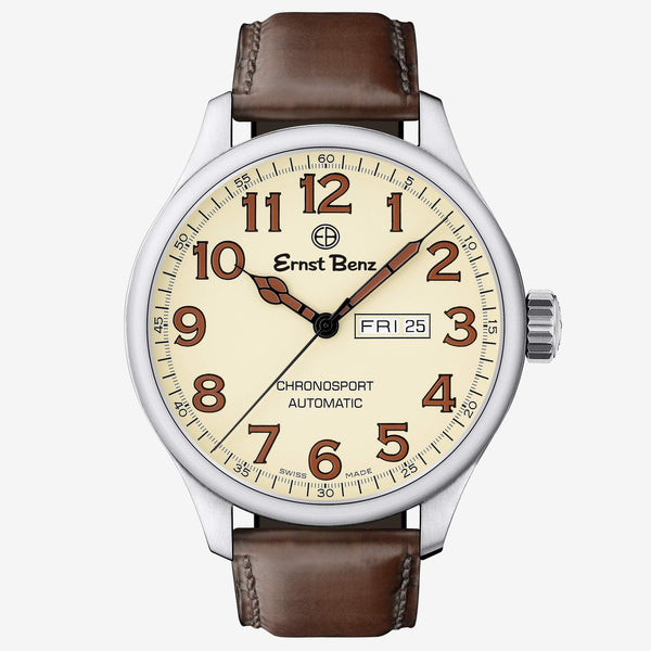 Ernst Benz ChronoSport Traditional 47mm Stainless Steel Watch
