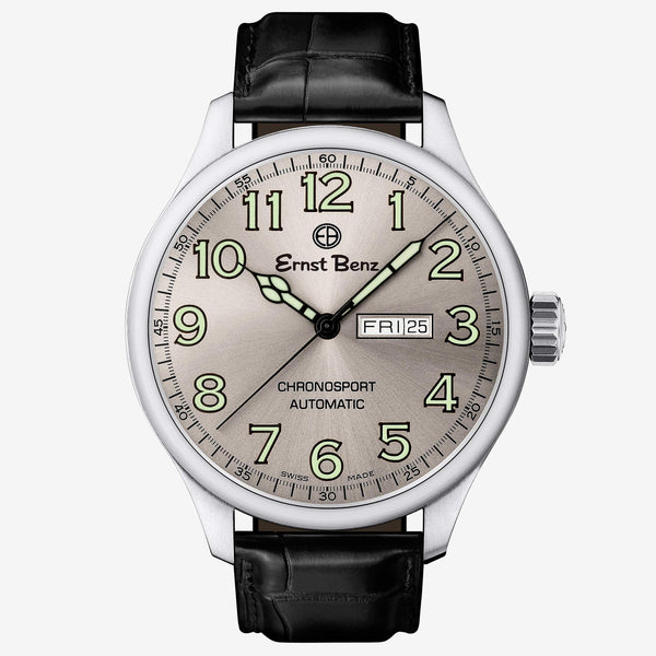 Ernst Benz ChronoSport Traditional 47mm Stainless Steel Watch
