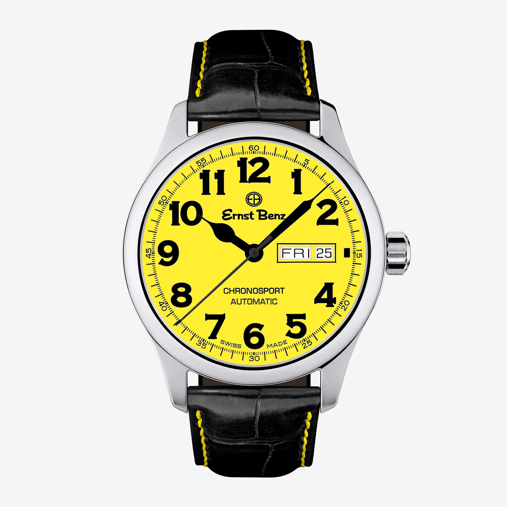 Ernst Benz ChronoSport Traditional 40mm Stainless Steel Watch