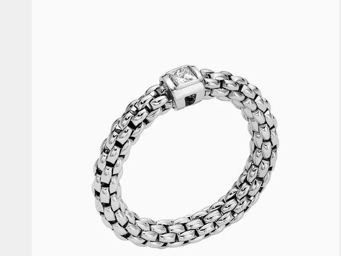 FOPE Souls 18kt White Gold Diamond Ring