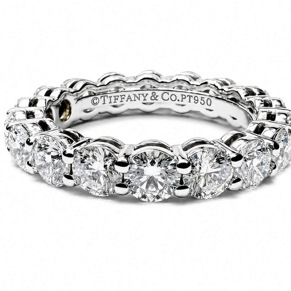Tiffany & Co. Platinum Diamond Eternity Band