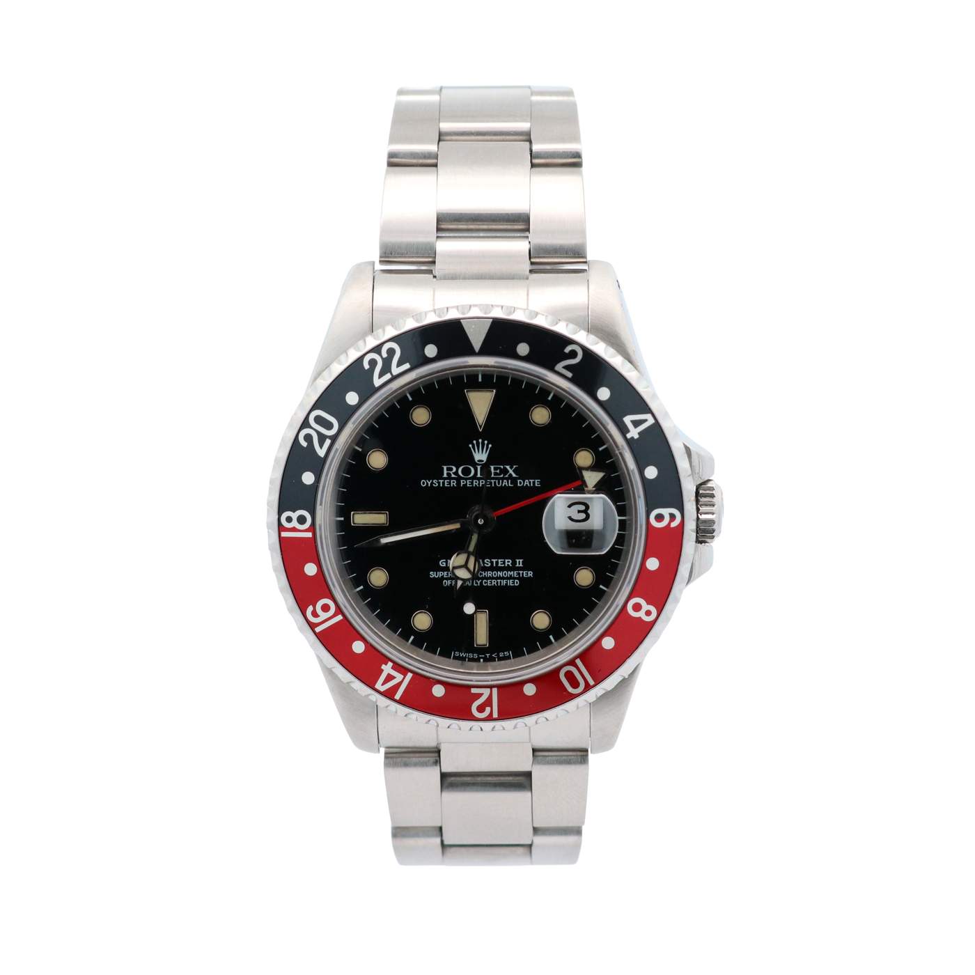 Pre-Owned; Rolex Watch, Steel GMT Coke Bezel, Circa 1991
