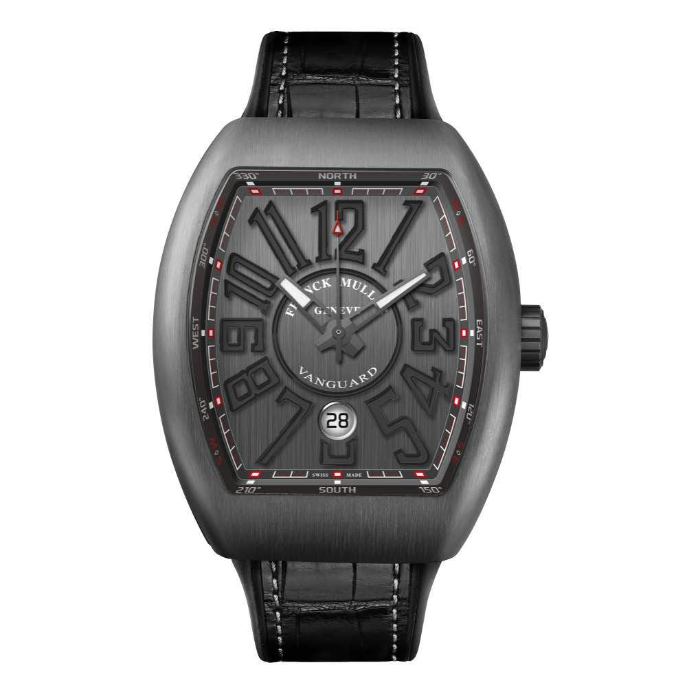 Franck Muller Vanguard 41mm Grade 2 Titanium Watch</br>