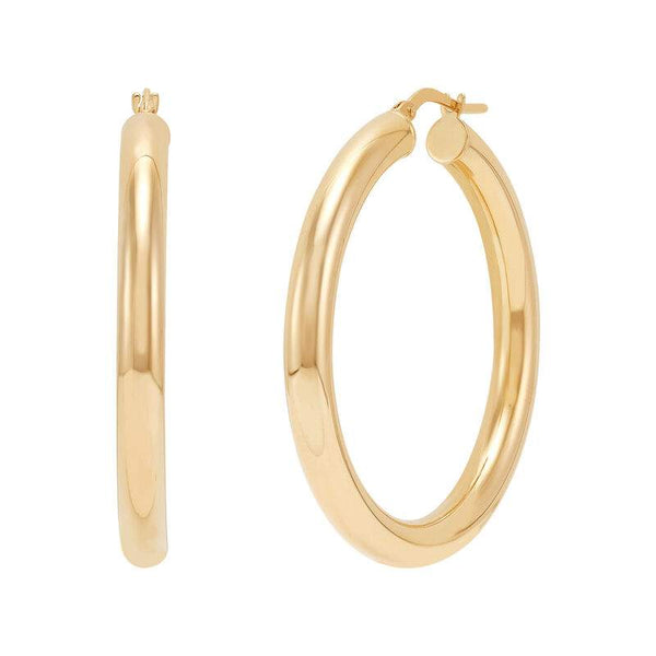 14K Hoop Earrings. - Provident Jewelry