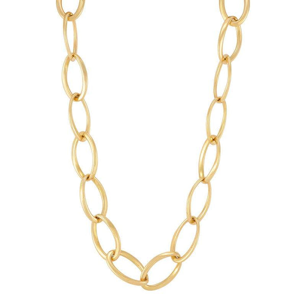14K  Oval Links Necklace Provident Jewelery