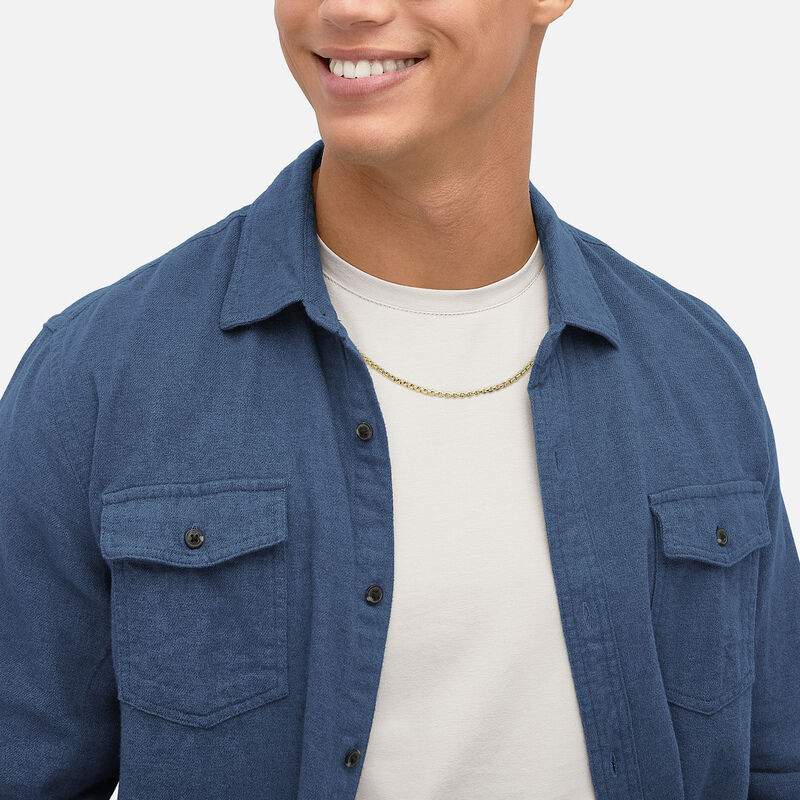 14K Chain Link Necklace