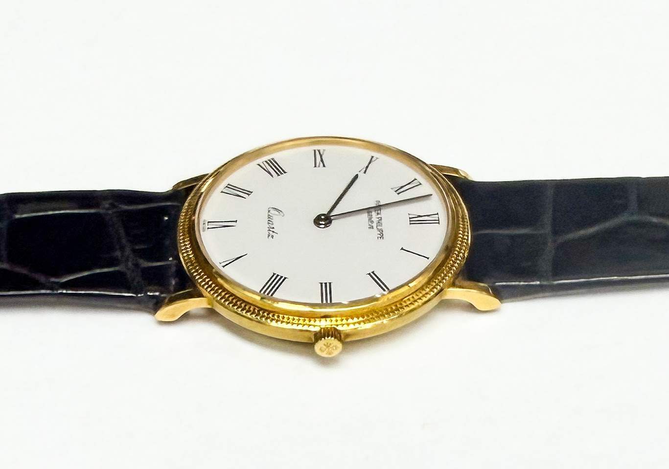 Pre-Owned Patek Philippe Calatrava 18kt Yellow Gold Quartz Watch