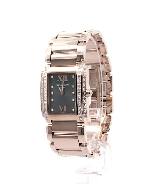 Patek Philippe Twenty~4 18kt White Gold Diamond Watch