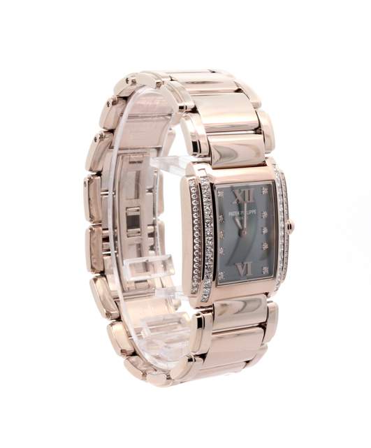 Patek Philippe Twenty~4 18kt White Gold Diamond Watch
