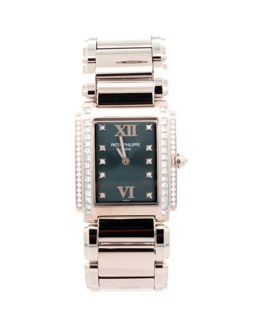 Patek Philippe Twenty~4 18kt White Gold Diamond Watch