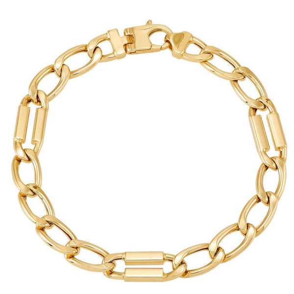 14K 8mm Cuban Link Bracelet Provident Jewelery