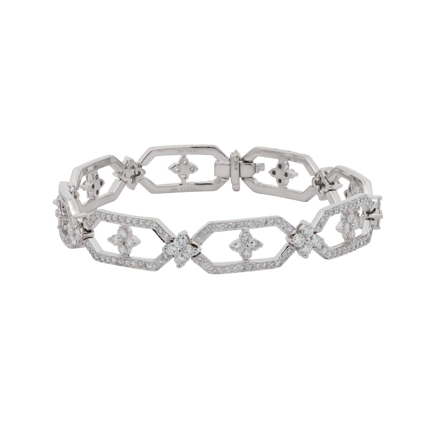 18K White Gold Kwiat  Diamond Fashion Bracelet