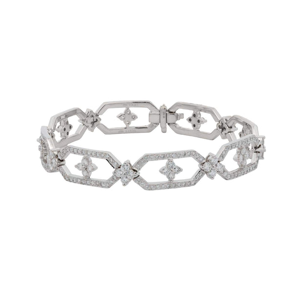 18K White Gold Kwiat  Diamond Fashion Bracelet