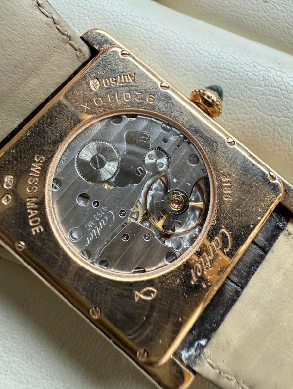 Pre-Owned Cartier Tank Louis 18k Provident Jewelery