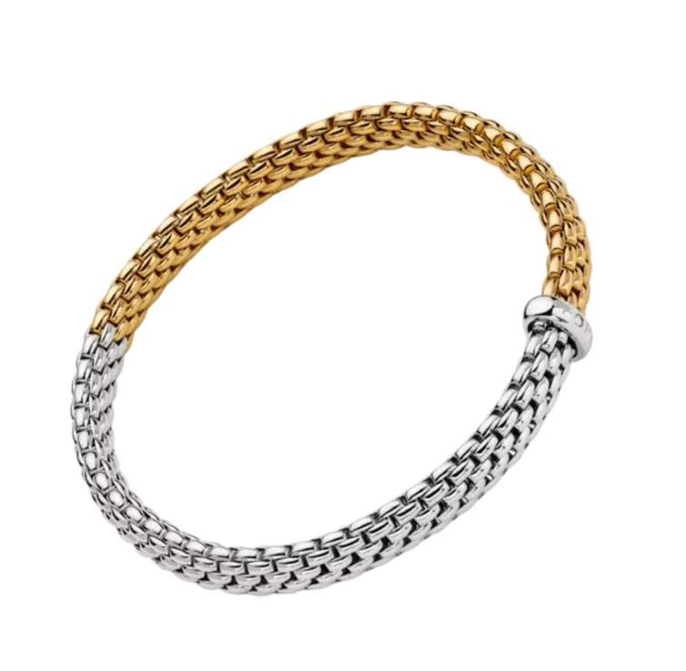 Fope 18K Flex'It Vendome Diamond Bracelet