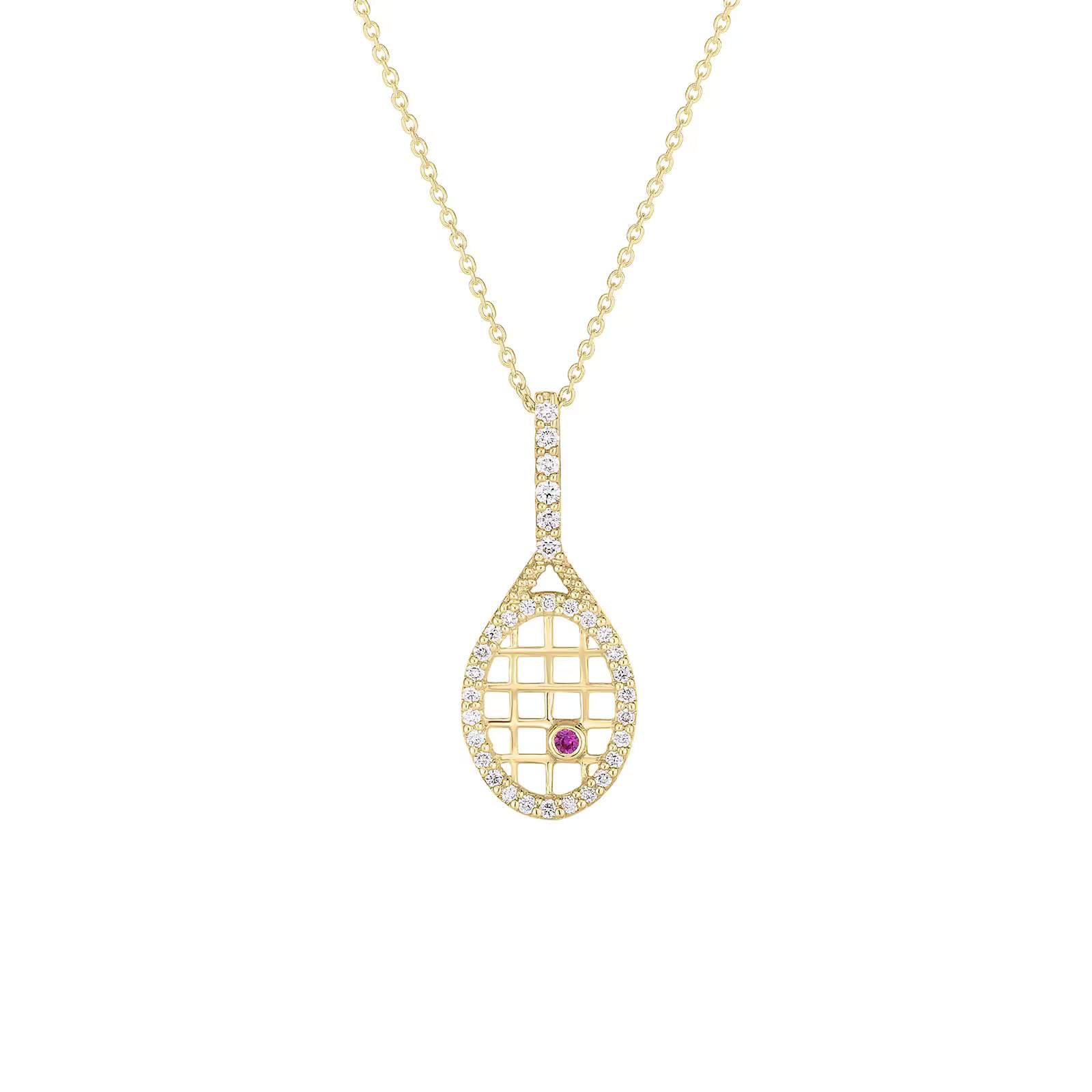 Roberto Coin 18K Diamond Tennis Racket