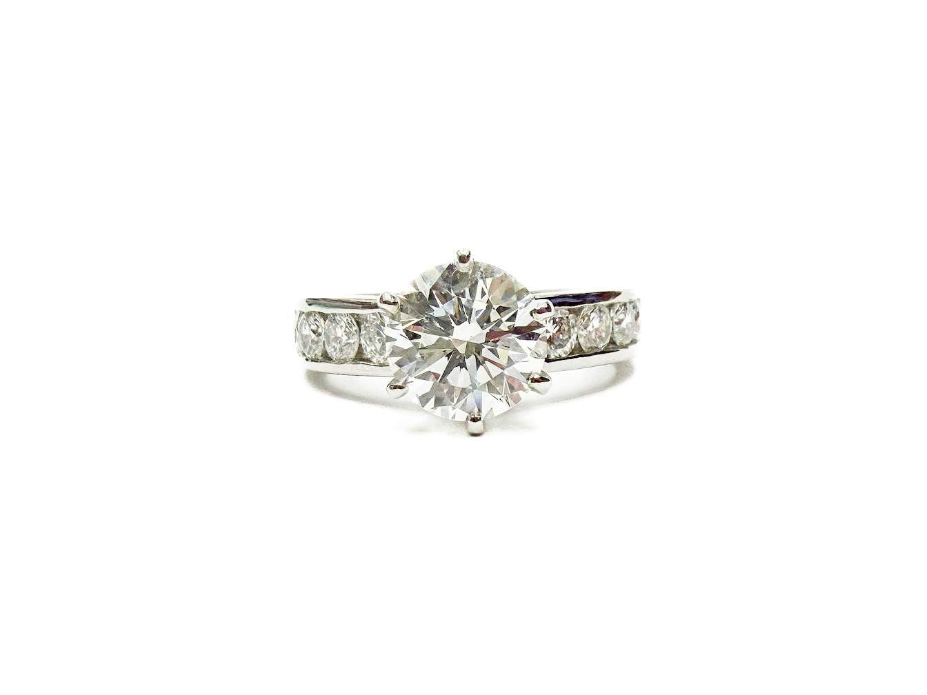 "The Tiffany Setting", center diamond 1.77cts
