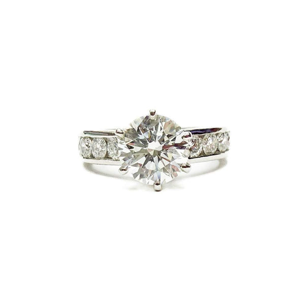 "The Tiffany Setting", center diamond 1.77cts