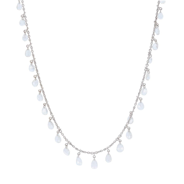 Drill Hole Diamond Necklace Provident Jewelery