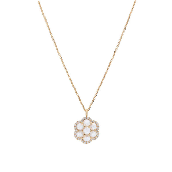 Flower Halo Necklace Provident Jewelery
