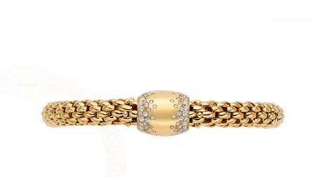 Fope 18K Love Nest Bracelet with Diamonds