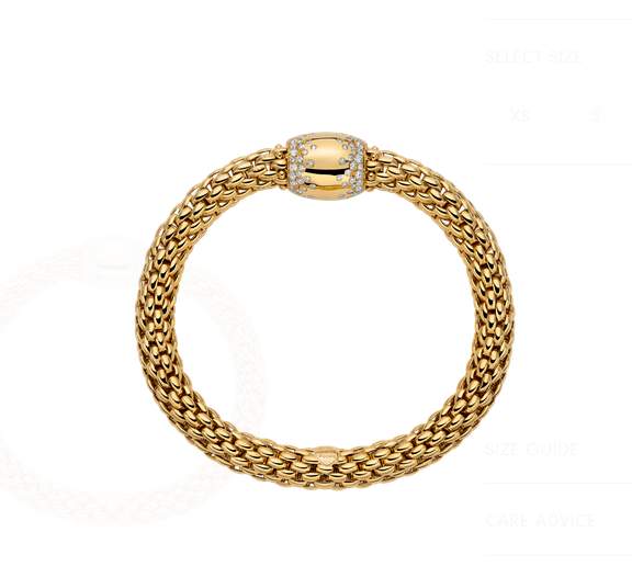 Fope 18K Love Nest Bracelet with Diamonds