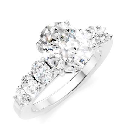 14KW Semi-Mount Diamond Engagement Ring, NO Center Stone Provident Jewelery