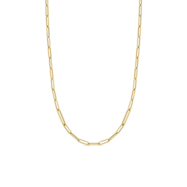 Roberto Coin 18K Alternating Size PaperClip Link