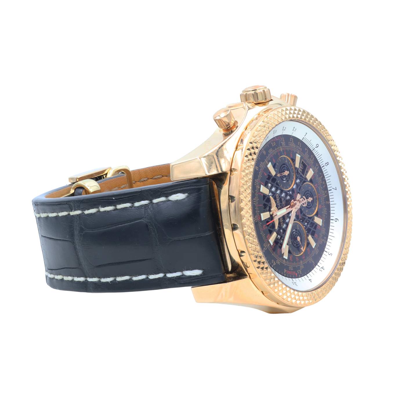 Pre-Owned Breitling for Bentley 18kt Yellow Gold Chronograph Watch