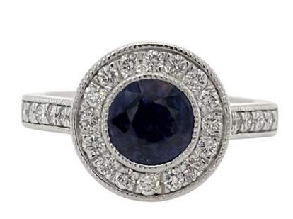 14K Sapphire And Diamond Ring Provident Jewelery