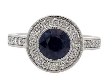 14K Sapphire And Diamond Ring - Provident Jewelry