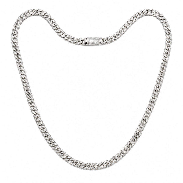 14K Heavy Diamond Pave Chain