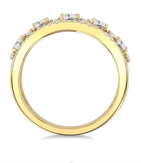 14K Diamond Fashion Ring