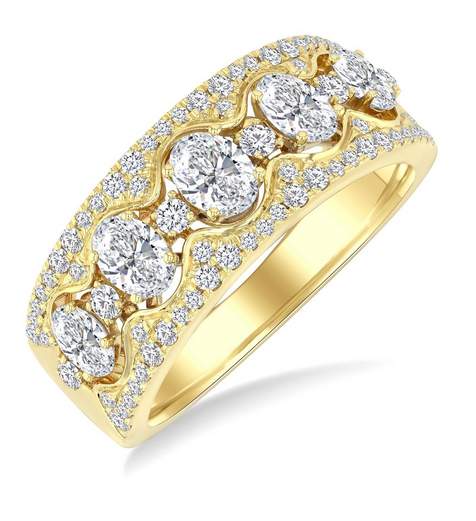 14K Diamond Fashion Ring