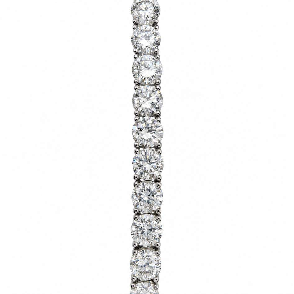 14K Diamond Tennis Bracelet ~19.25 Ctw