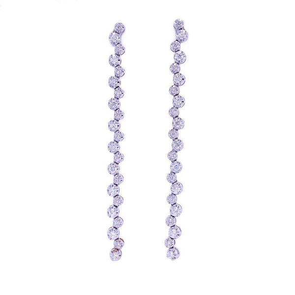 Roberto Coin Diamond Principessa Diamond And Flower Station Necklace