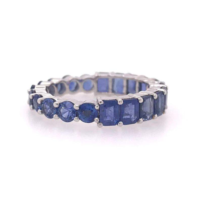 Ruchi New York 18K Sapphire Eternity Ring