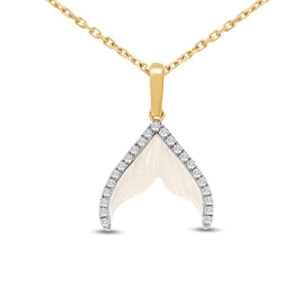 Diamond And Mother Of Pearl Mermaid Tail