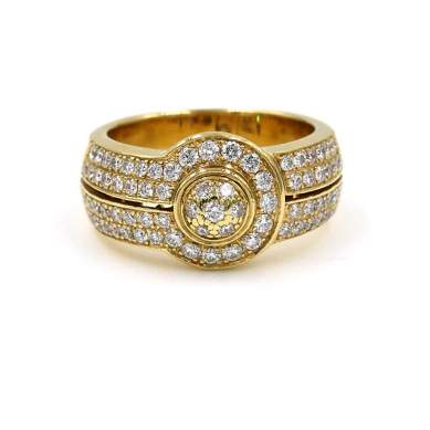 18K ~1.25 CTW Di Modolo Diamond RIng