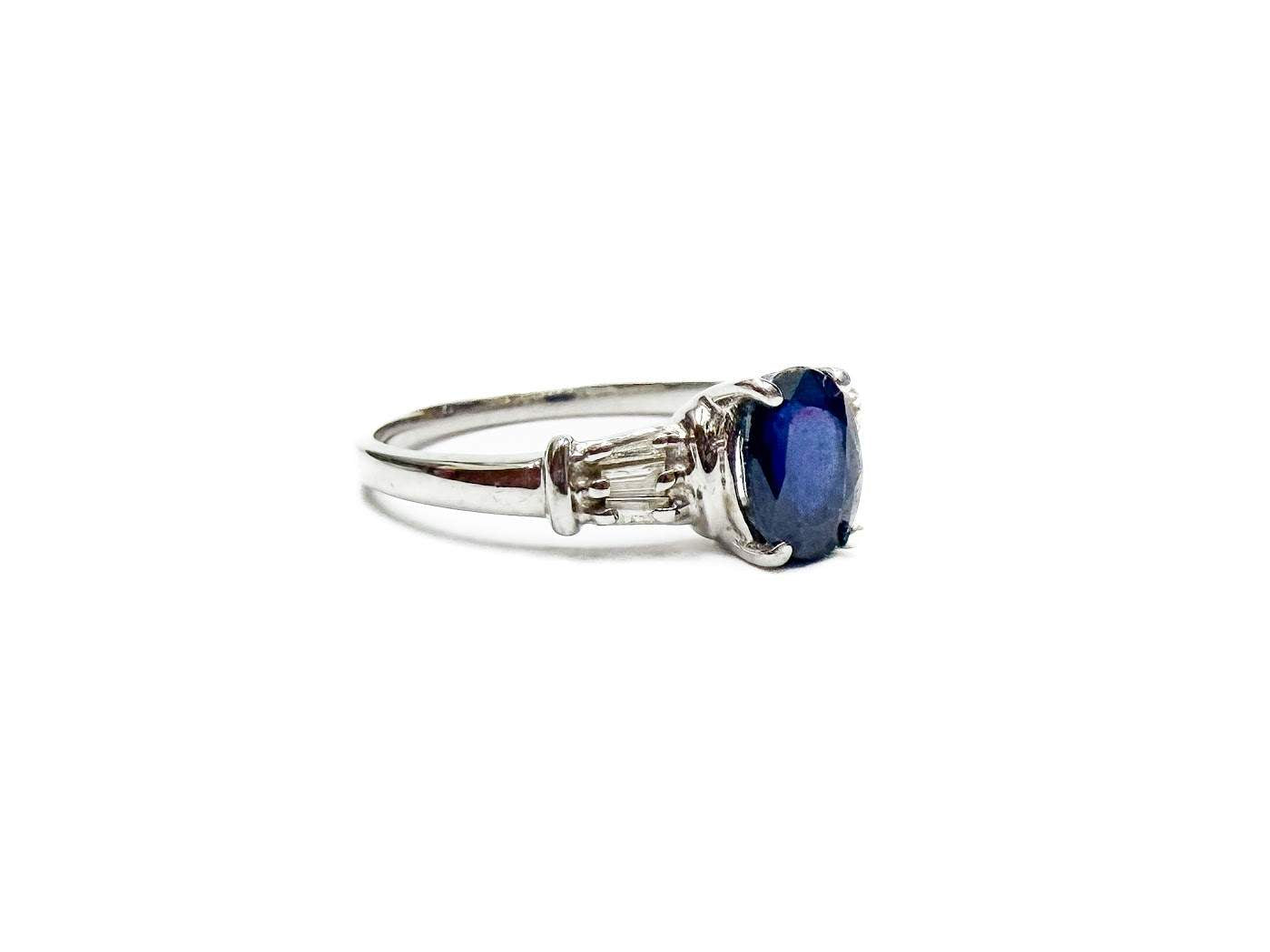 14K Sapphire ring,