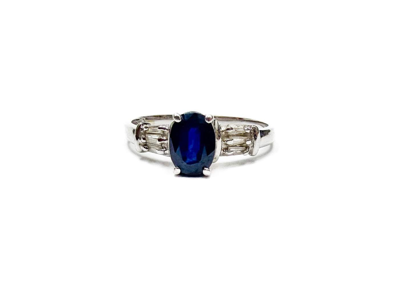 14K Sapphire ring,