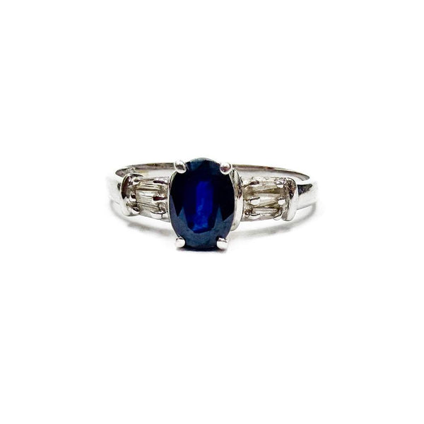 14K Sapphire ring,