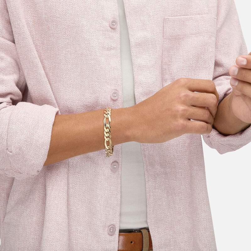 Figaro chain bracelet