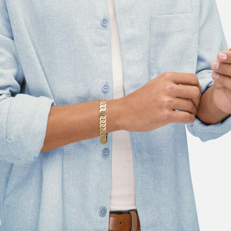 Tight Curb Chain Bracelet