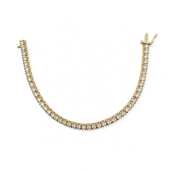 18K Diamond Tennis Bracelet